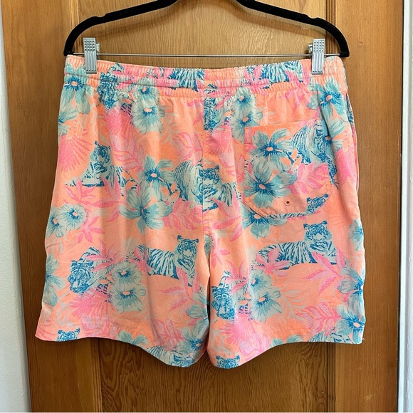 chubbies men’s 5.5 inseam tiger pose lined swim trunks - Picture 2 of 7